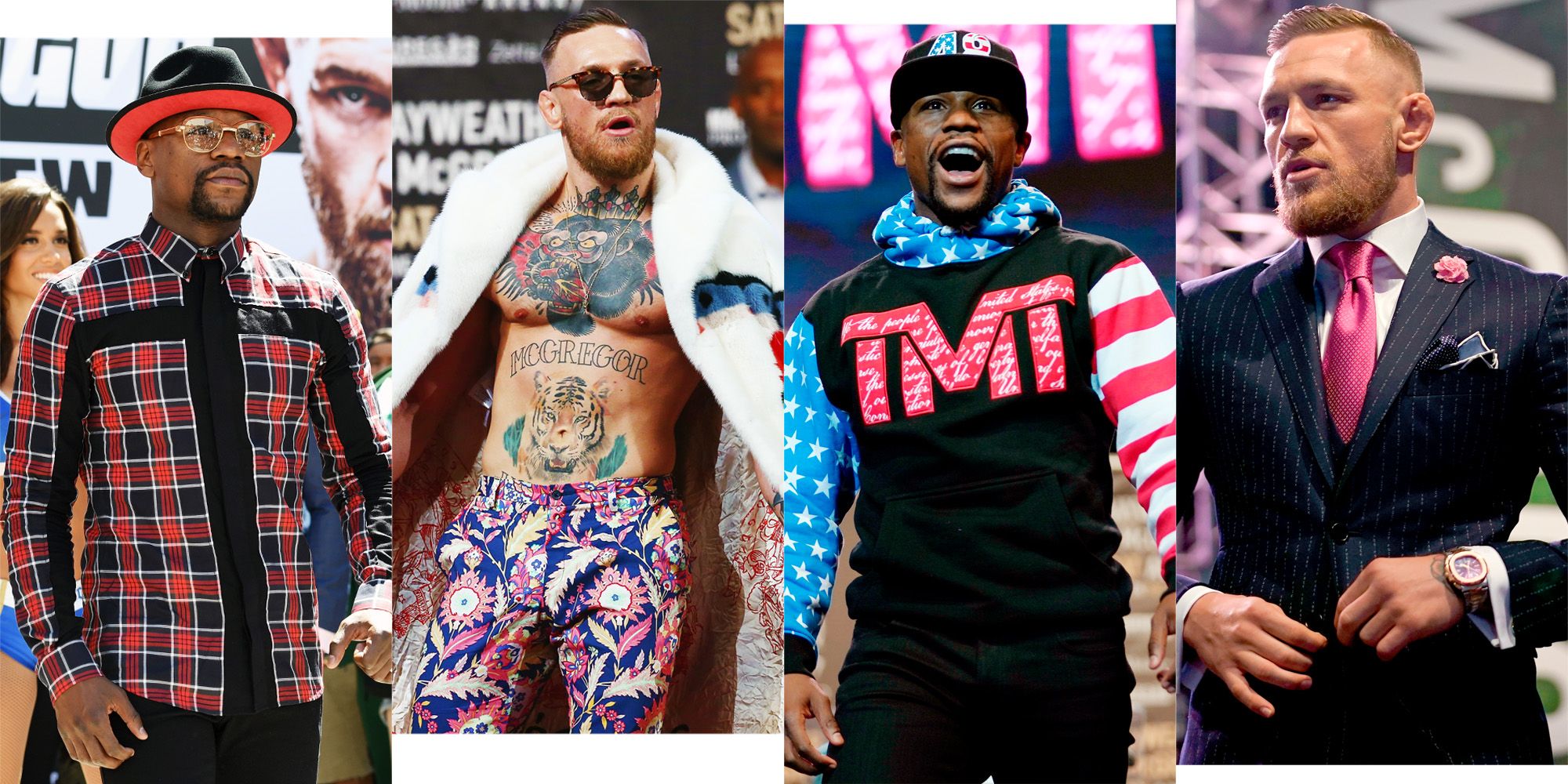 All Of Mcgregor And Mayweather S Money Fight Style