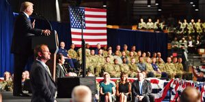 Event, Crowd, Team, Veterans day, Military, Speech, Official, Public speaking, Military officer, 