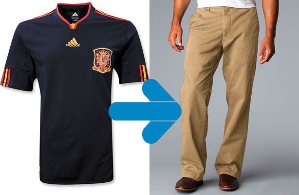 how to wear a soccer jersey fashionably