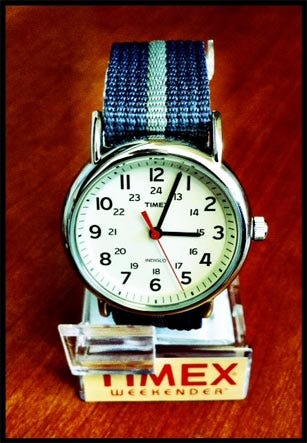 timex train pocket watch