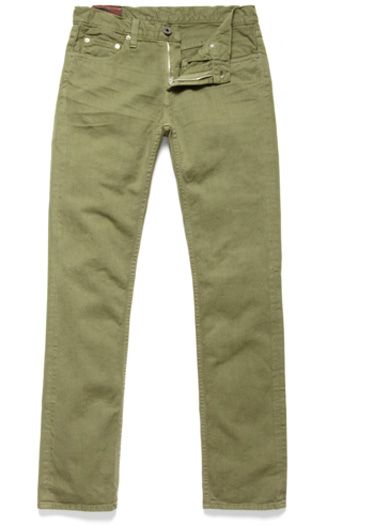 mens colored denim