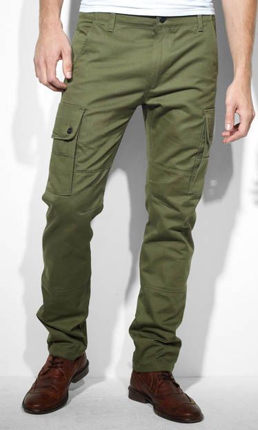 levis green cargo pants