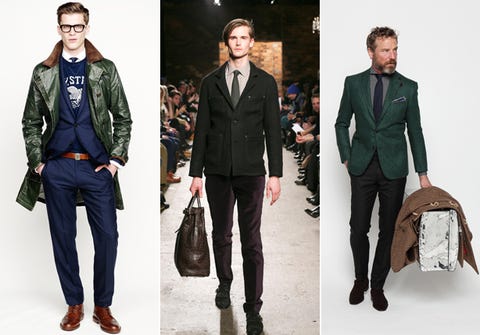 The Top Five Colors From New York Fashion Week Fall Winter 2013 Trends For Men