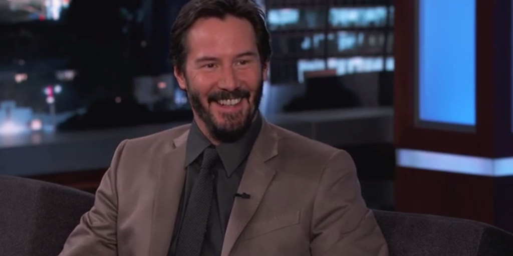 Keanu Reeves Kimmel - Keanu Reeves Tells Stories on Kimmel