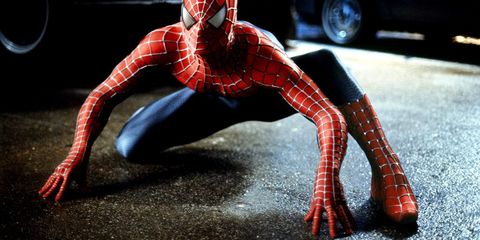 Spider-man, Fictional character, Red, Pattern, Superhero, Carmine, Automotive lighting, Avengers, Hero, Boot, 
