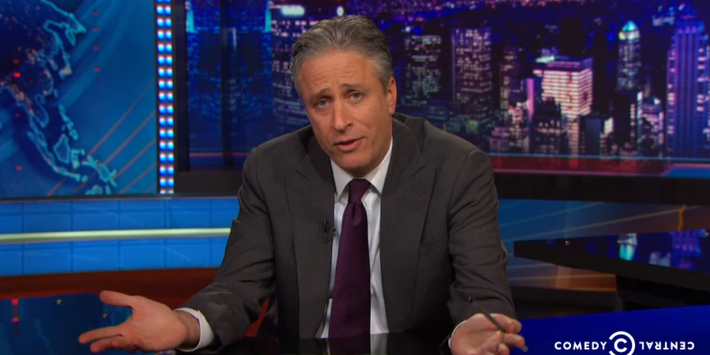 Jon Stewart Eric Garner - Jon Stewart Asks for 'Less Fking Tragedy' in ...