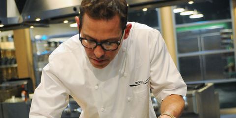 Eyewear, Vision care, Sleeve, Chef, Service, Job, Muscle, Chef's uniform, Cooking, Chest, 