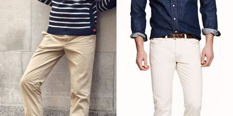rolled up khaki pants