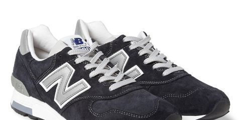 new balance suede sneakers
