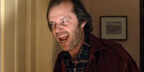 Watch Jack Nicholson Get Into Character for the 'Here's Johnny' Scene ...