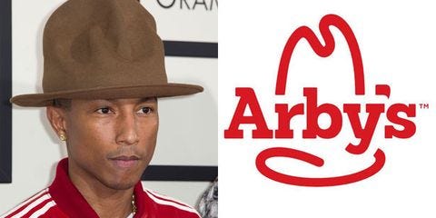 arby s buys pharrell