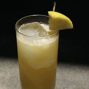 Liquid, Fluid, Yellow, Drink, Fruit, Cocktail, Tableware, Juice, Glass, Classic cocktail, 