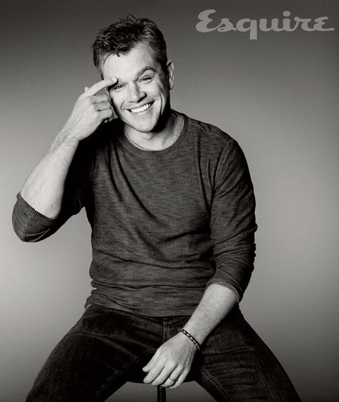 Matt Damon Elysium Interview Matt Damon Esquire Cover Story