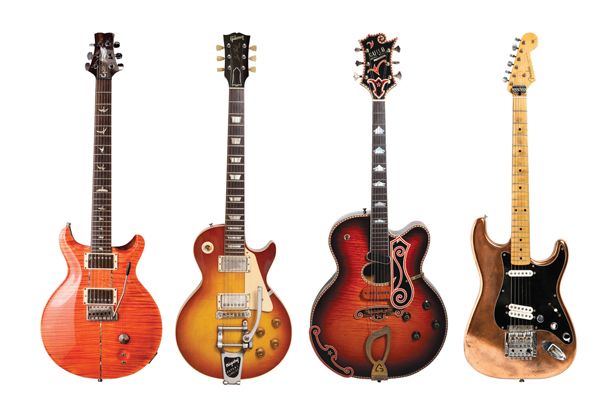 Exclusive: 17 Downright Beautiful Electric Guitars from Famous Rockers
