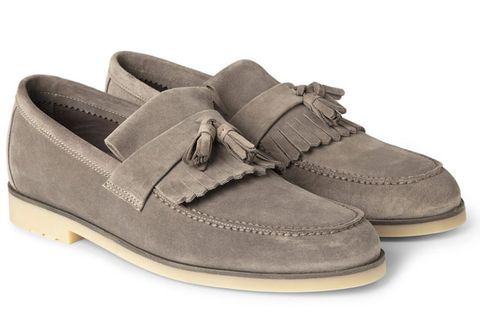 Loro Piana Suede Loafers - Best Shoes for Men