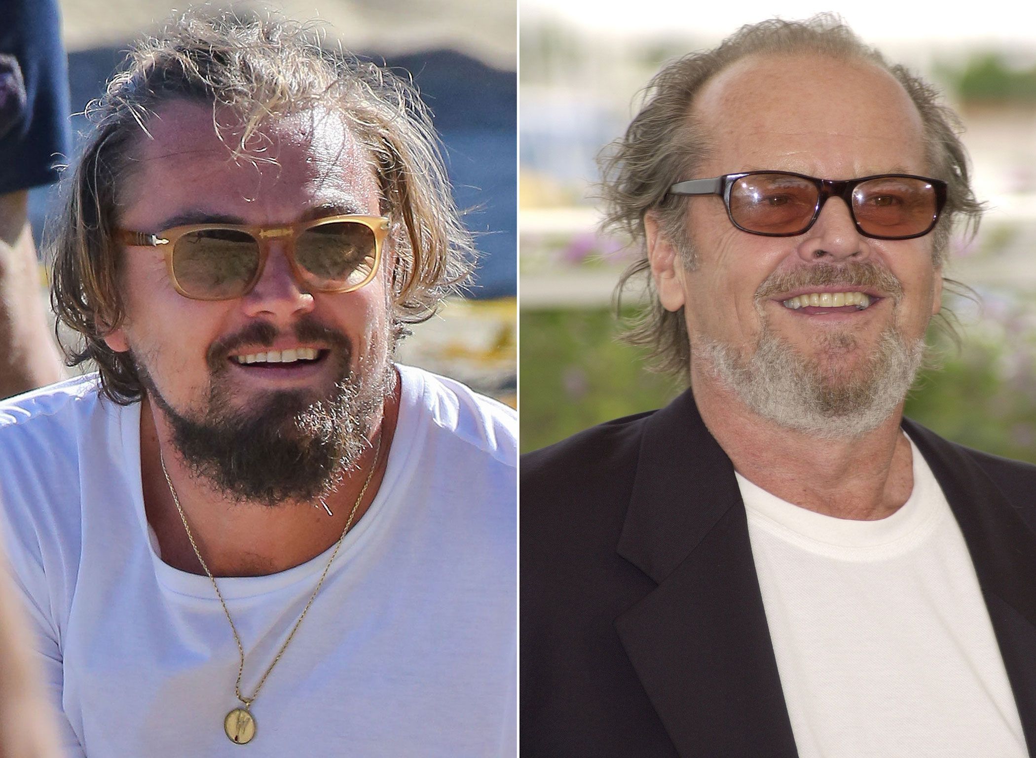 Leo DiCaprio Is Looking a Lot Like Jack Nicholson.