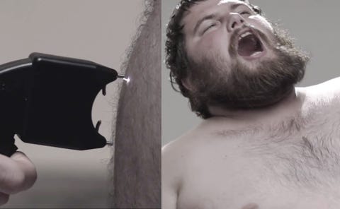 Watch: This Is What It Looks Like To Get Tasered