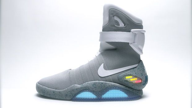 Back to the Future Part II Shoes With Real Working Power Laces