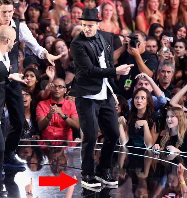 Justin Timberlake's VMA Sneakers 