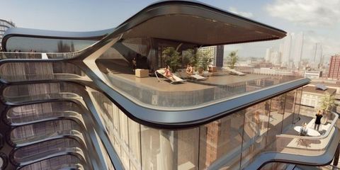 Property, Architecture, Real estate, Glass, Shade, Concrete, Composite material, Design, Daylighting, Handrail, 