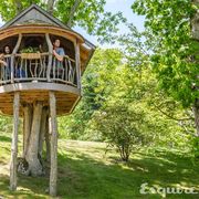 Wood, Tree house, Outdoor structure, Yard, 