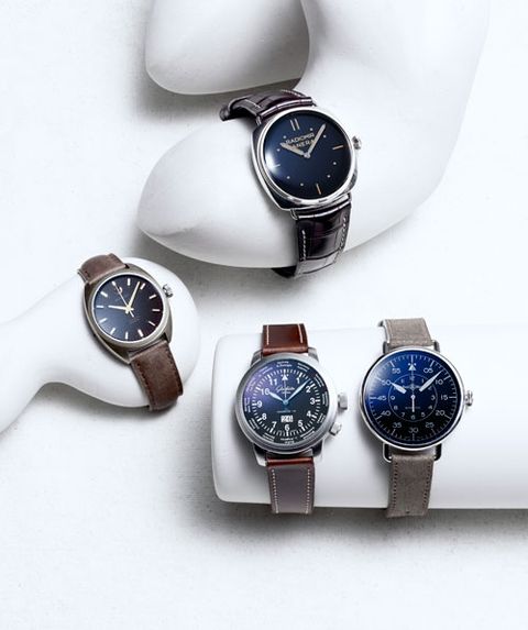 Blue, Product, Watch, Analog watch, Photograph, White, Watch accessory, Fashion accessory, Glass, Font, 