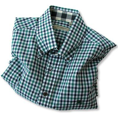 burberry shirt green