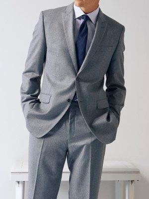 dkny single breasted suit
