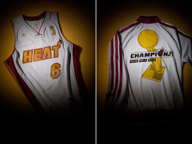 miami heat championship jersey