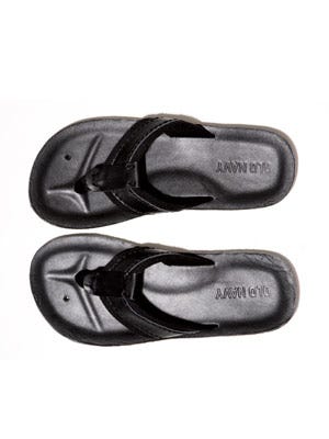 old navy leather flip flops