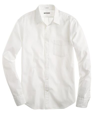 white oxford shirt men's