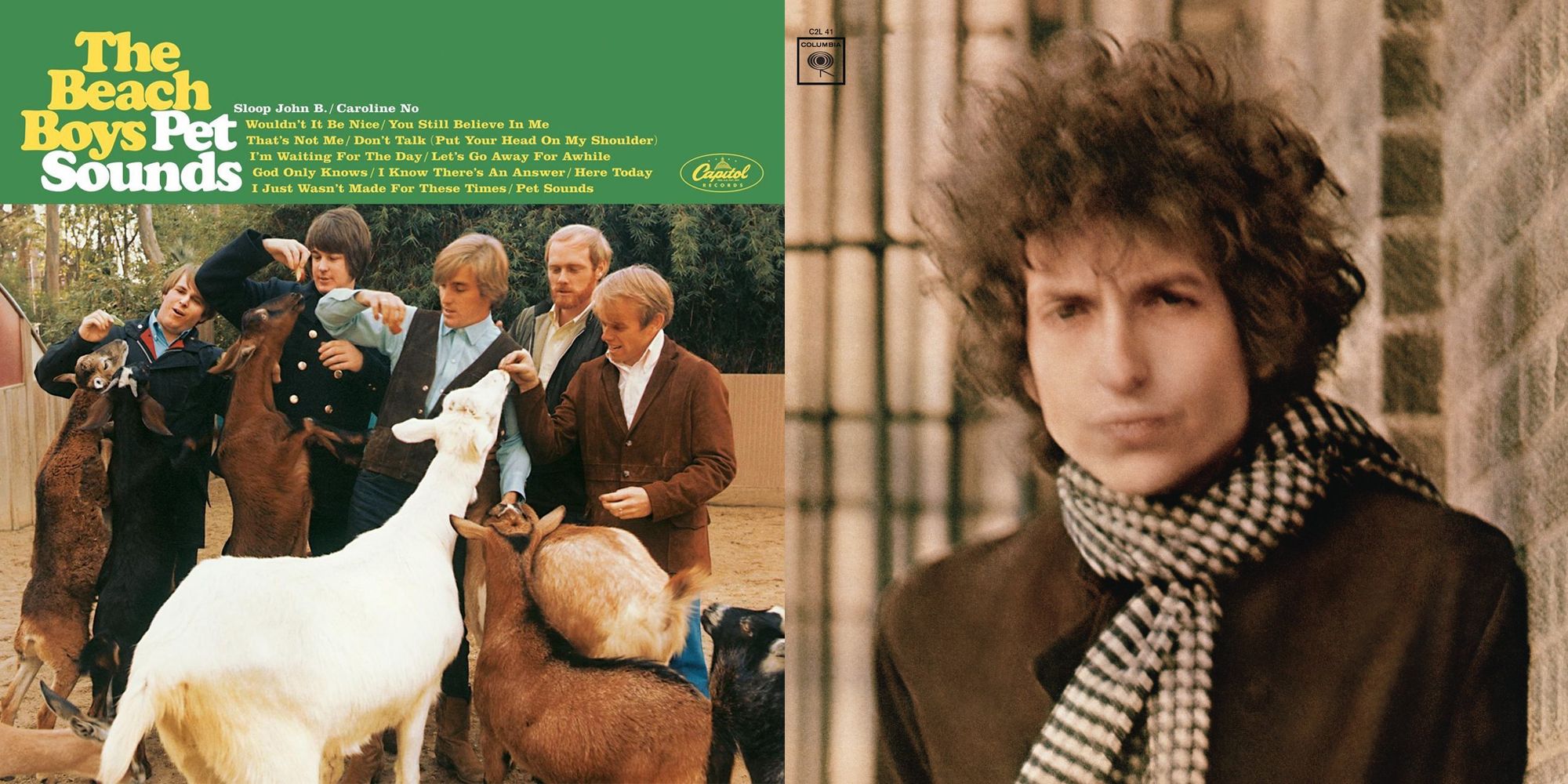 Blonde on blonde. Beach boys Pet Sounds 1966. Beach boys 