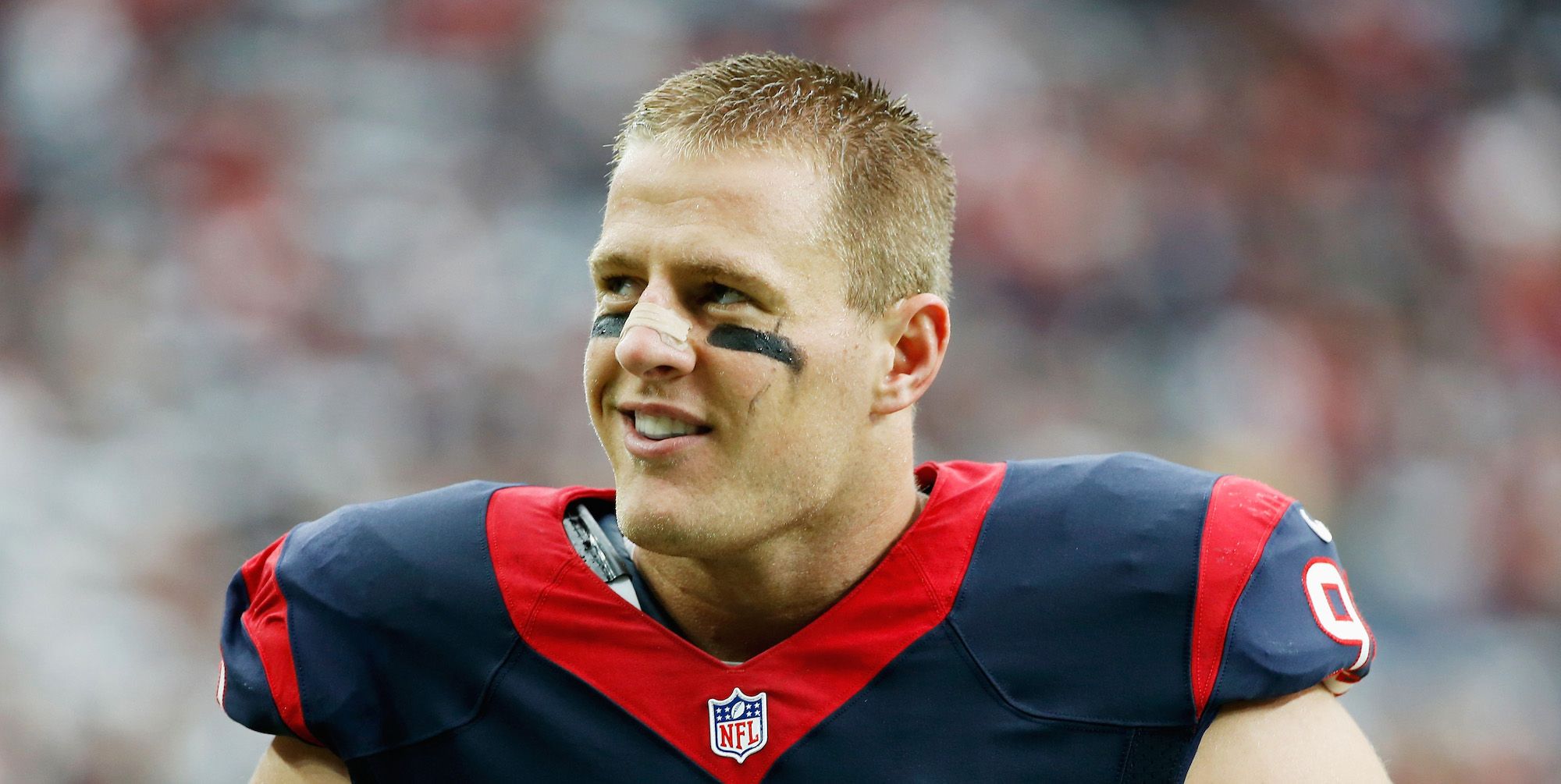 J.J. Watt surprises child who made jersey for school