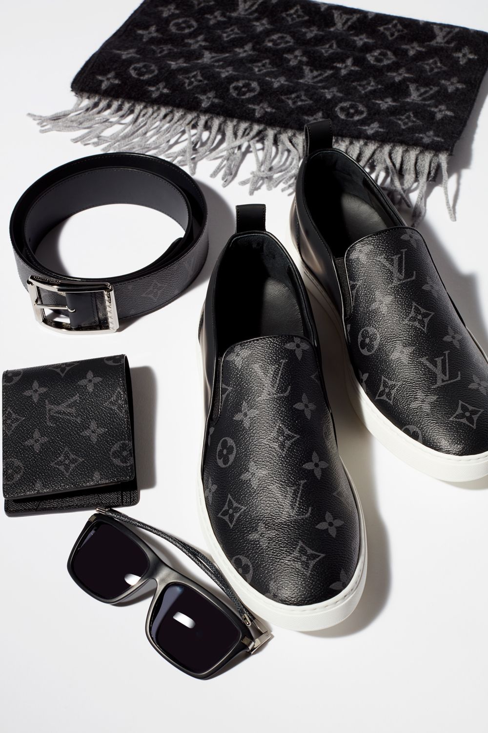 Louis Vuitton Trocadero Slip-on in Black for Men