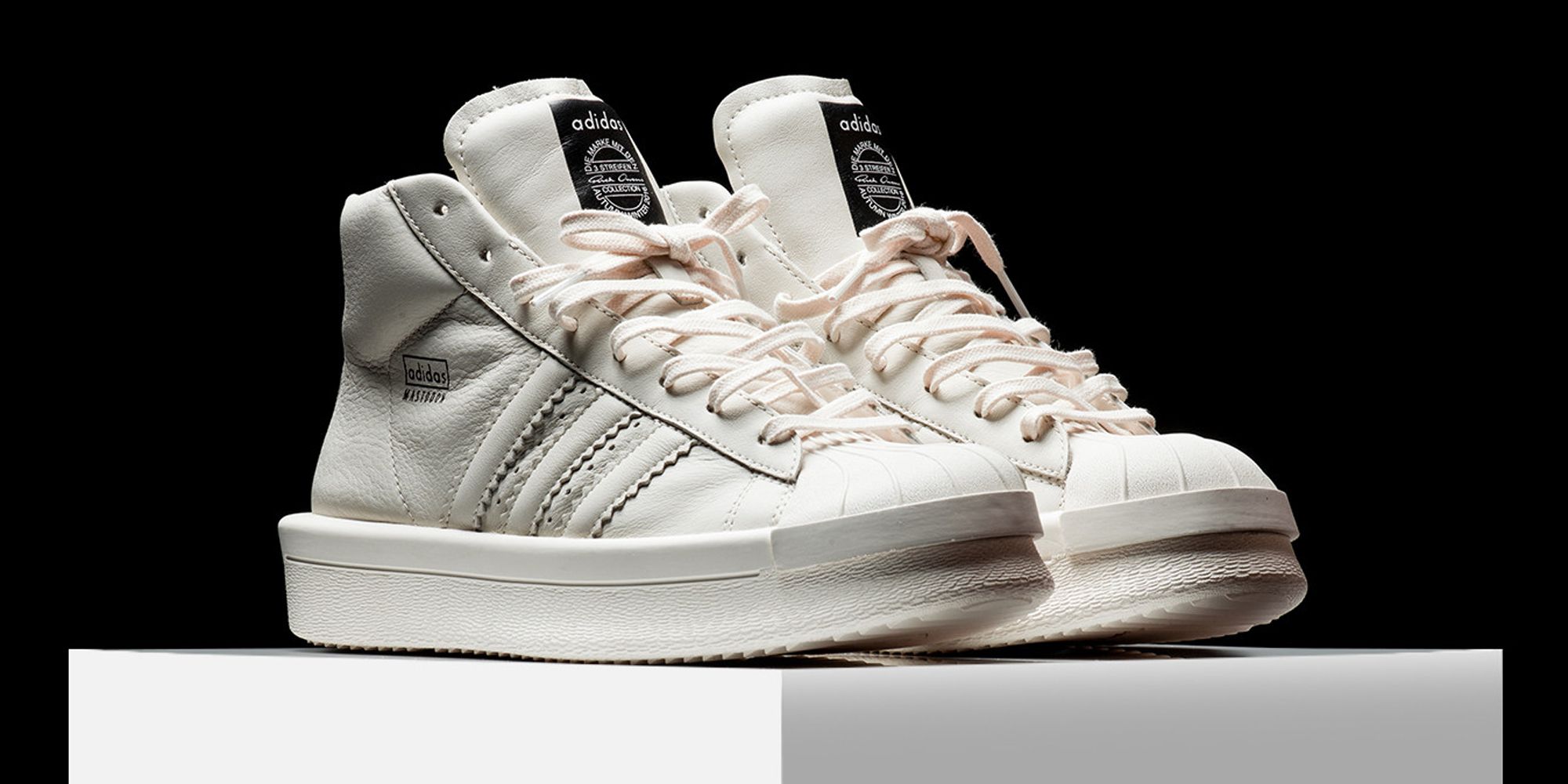 Adidas x Rick Owen Mastodon Sneakers This Riff on the Adidas Pro Model Costs 1 000