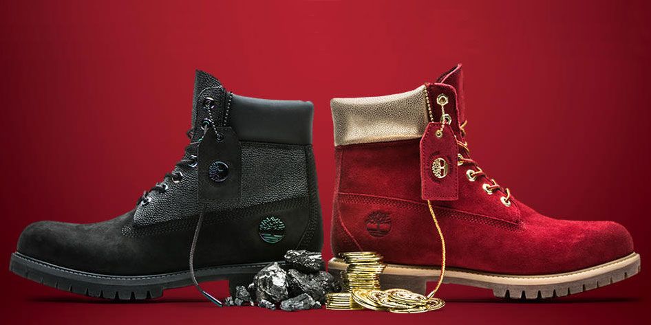 Ambassadeur alarm Strippen Timberland Wants to Know If You've Been Naughty or Nice This Year