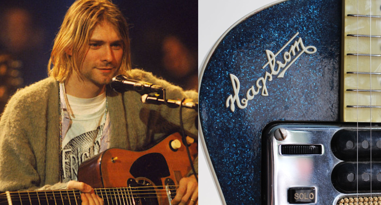 Kurt store cobain hagstrom