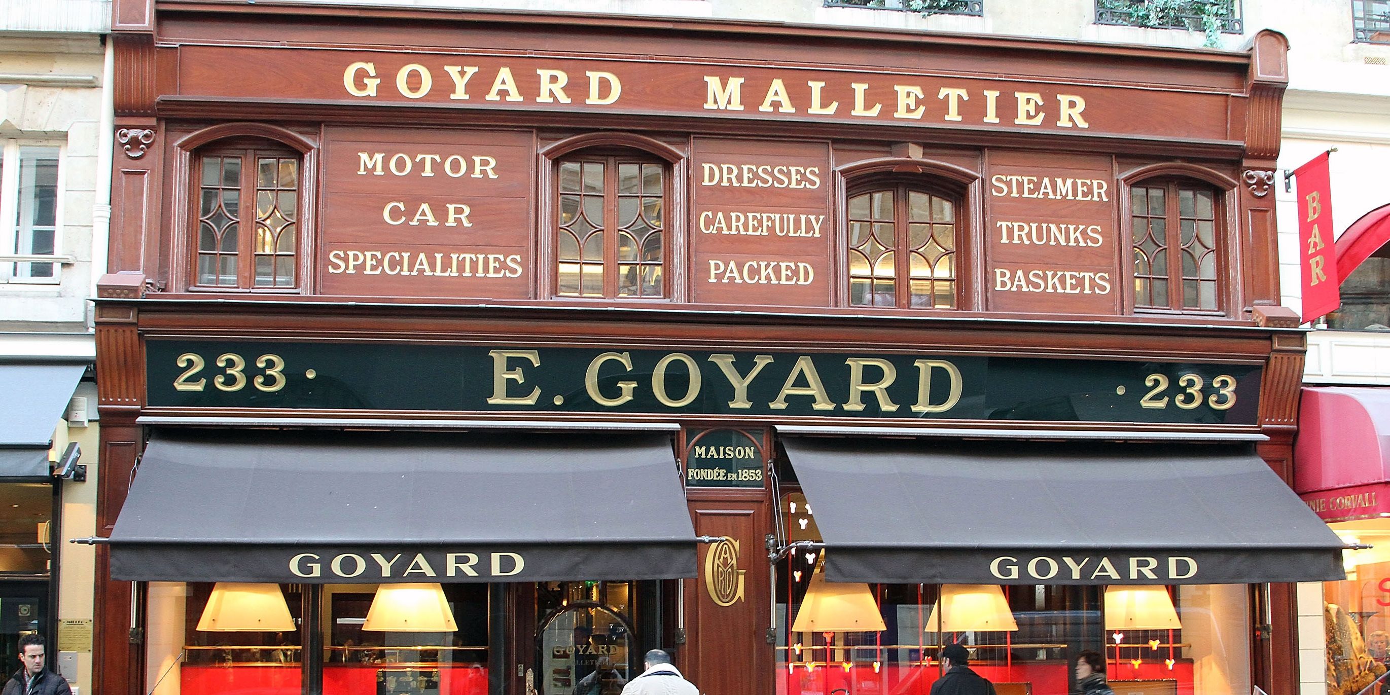 Goyard Retail Expansion