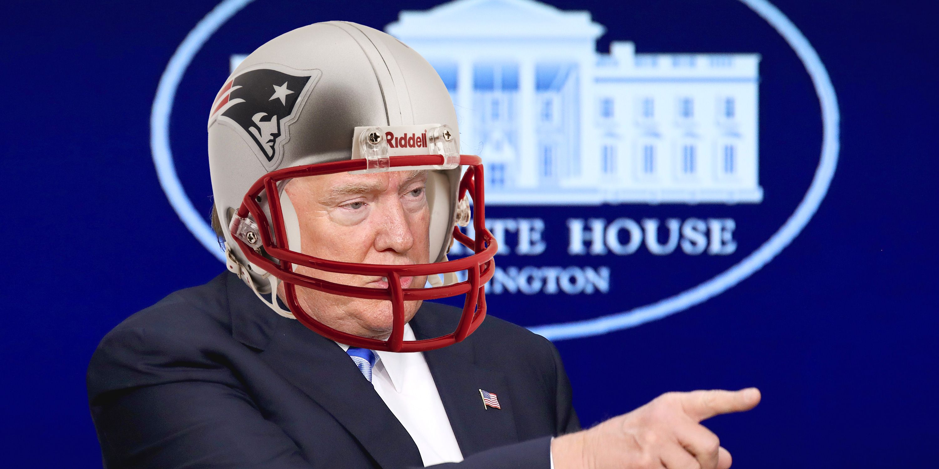 Is Donald Trump Lying About Owning Tom Brady's Super Bowl Helmet?