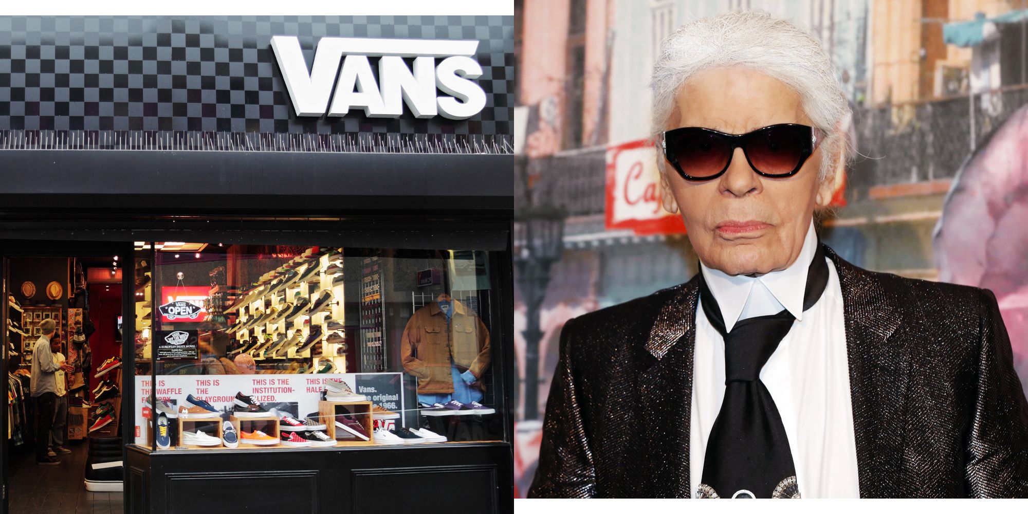 Samenstelling majoor Verbeteren Vans and Karl Lagerfeld Announce Partnership - Will These Be the Most  Stylish Vans Ever?