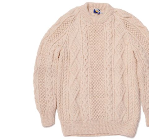 How to wear an aran sweater