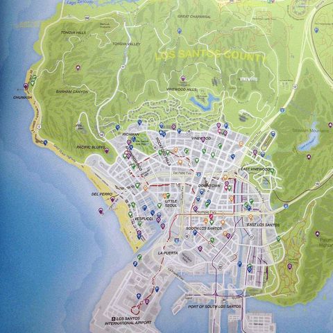 Gta 5 Game Map Leaked
