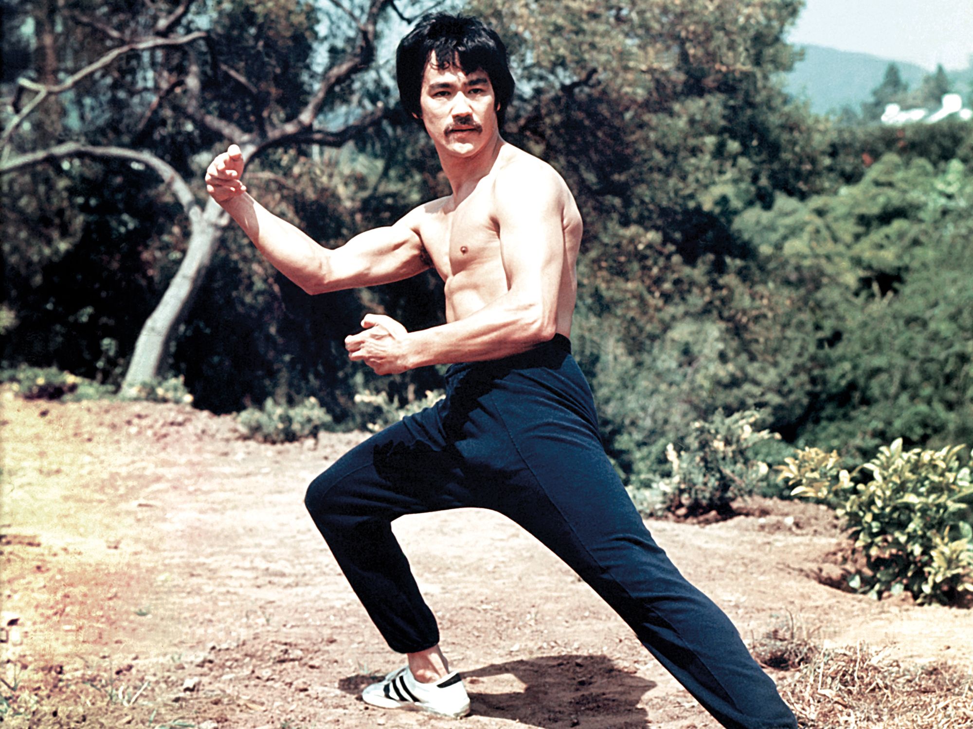 bruce lee death pic