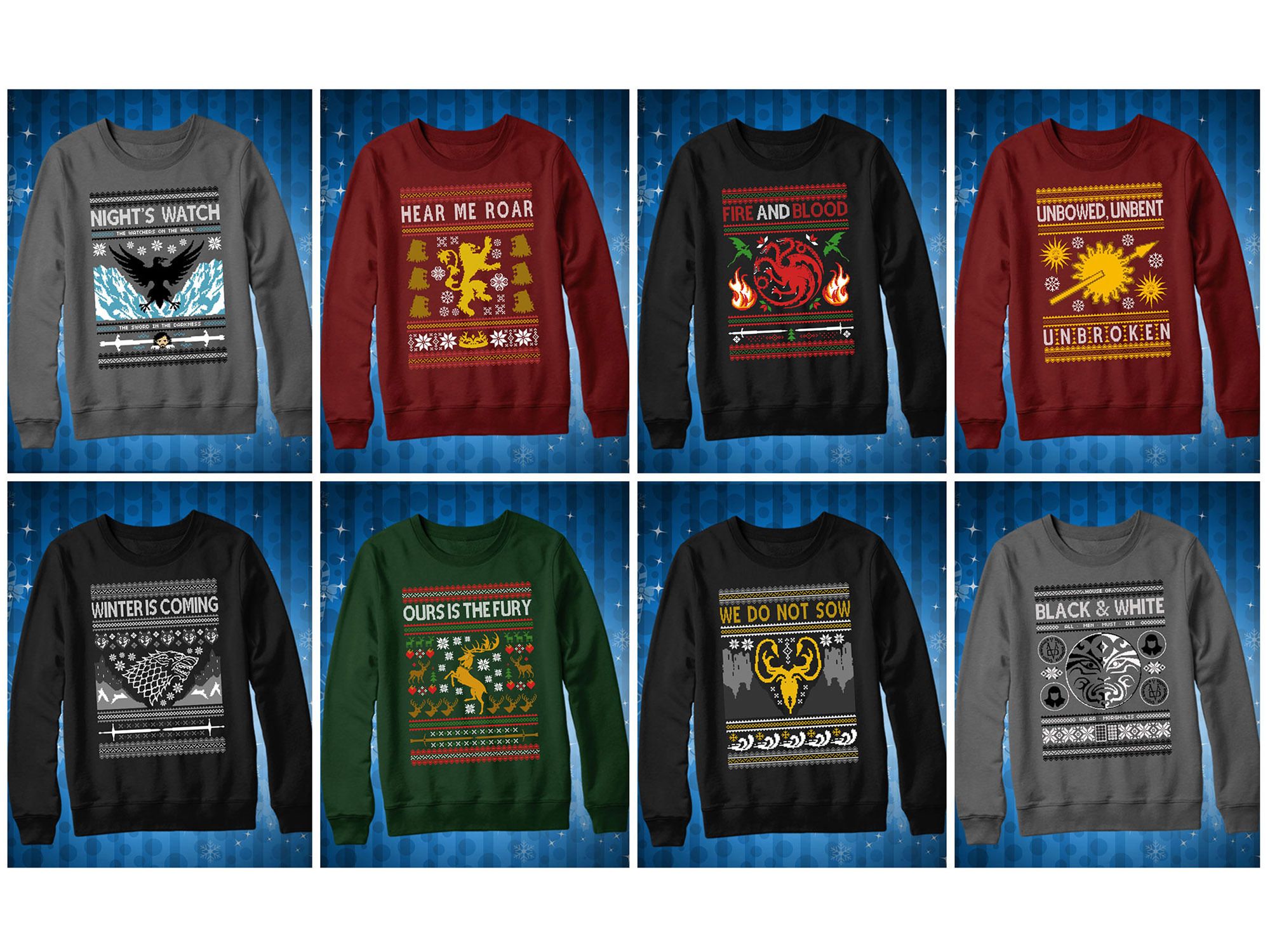 game of thrones jumper