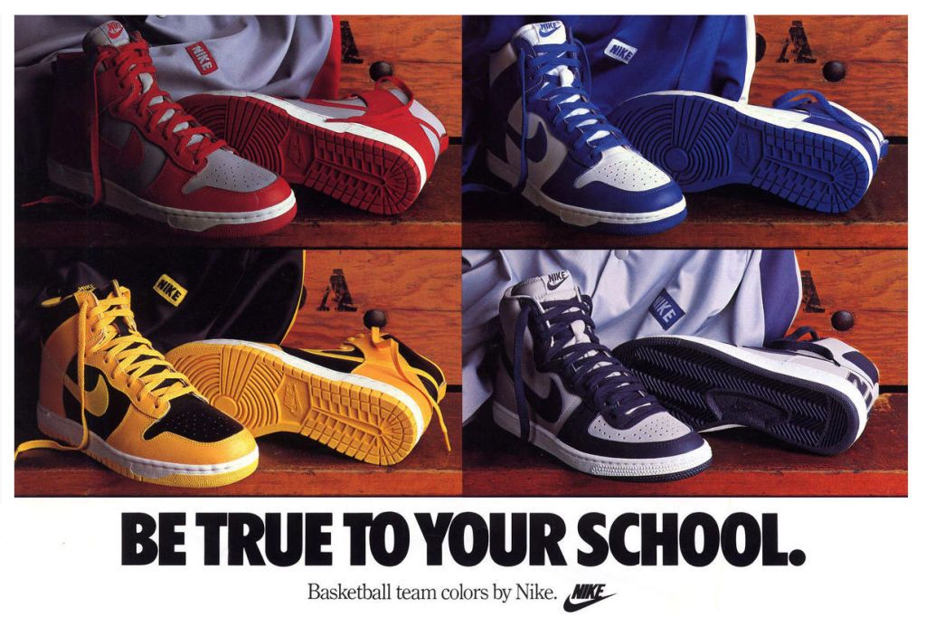 old school nike dunks