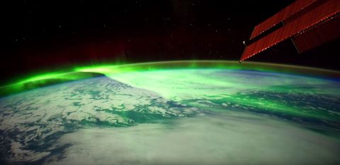 NASA footage of the Aurora Boreolis from the ISS