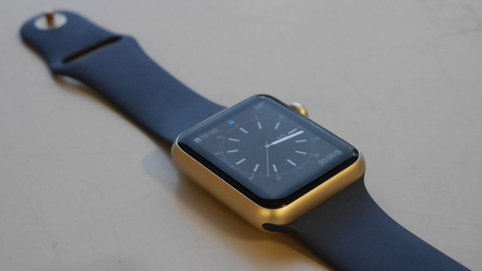 Apple Watch in gold