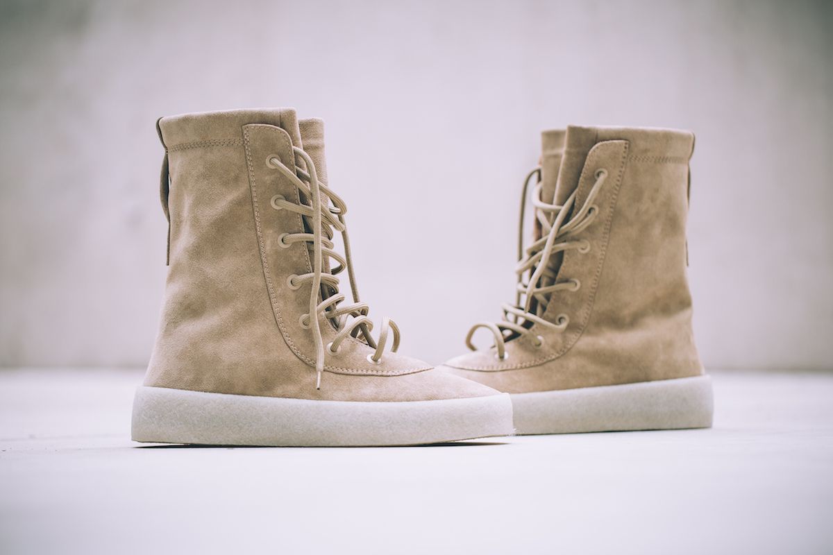 kanye west suede boots