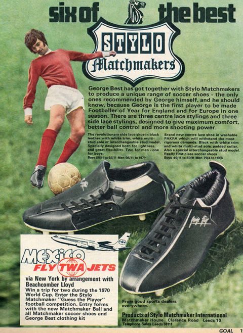 george best stylo matchmaker football boots