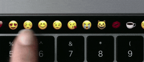 emojis on mac computer